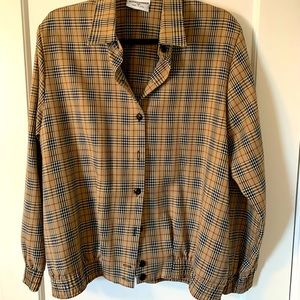Vintage Alfred Dunner Plaid Jacket